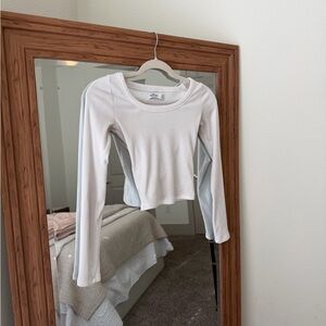 Hollister scoop neck ribbed long sleeve Size xs